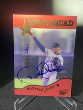 1995 Signature Rookies Derek Jeter Auto Star Squad  Autograph Signed 121/250
