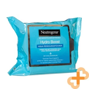 Neutrogena Hydro Boost Moisturizing Facial Cleansing Wipes 25 - Picture 1 of 24