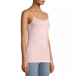 Time And Tru Women's Cami Shirt X-LARGE Light Pink Adjustable Strap New - Picture 1 of 2