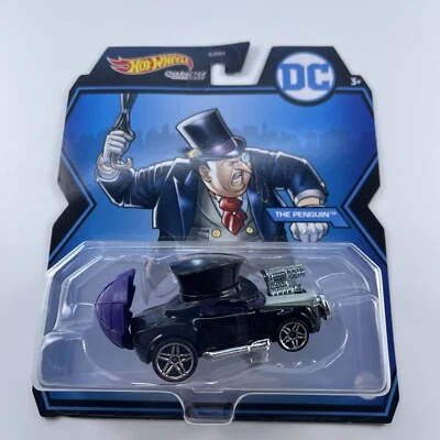 2021 Hot Wheels Character Cars DC Comics The Penguin 1:64 Scale Mattel P3 - Image 1 of 4