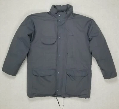 VTG Eddie Bauer Goose Down Gore-Tex Men's Parka Coat size Large Gray - Image 1 of 4