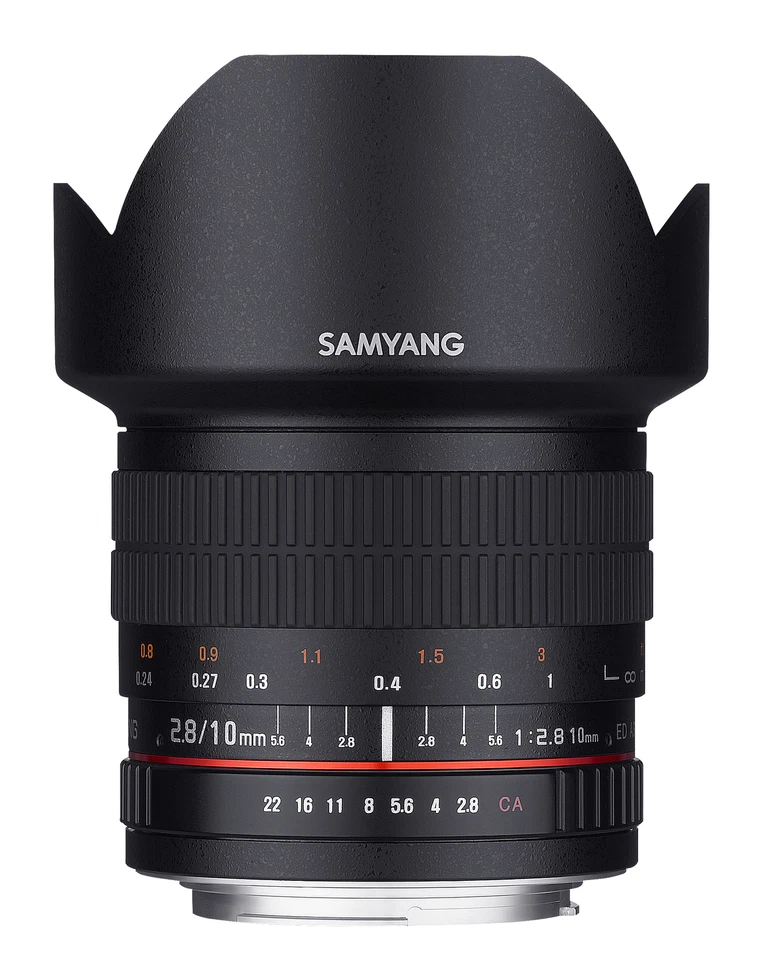 Объектив Samyang 10 мм F2.8 Ultra широкоугольный (Micro 4/3) - Изображение 1 из 4