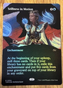 MTG Tarkir Dragonstorm, Stillness in Motion - Borderless Foil - Bild 1 von 1