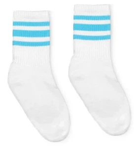 Socco Kid's Retro Style Tube Moisture Wicking Socks Made in the USA - Picture 1 of 1