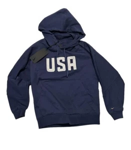 Sudadera con capucha para hombre Nike Team USA Every Stitch XS hecha en Italia DX6510-410 $320 NUEVA CON ETIQUETAS - Imagen 1 de 7
