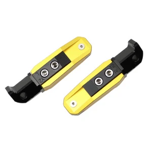 Gold CNC Aluminum Rear Passenger Footrests Foot Pegs Pedal For Yamaha XSR700 R3 - Picture 1 of 5