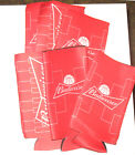 6 NEW Beer Can Koozies Lot Budweiser COLLEGE BASKETBALL March Madness 25 oz 24oz