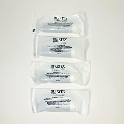 4 BRITA Bottle Replacement Filters Filters 1 Year Pack Individually Sealed NEW - Image 1 of 3