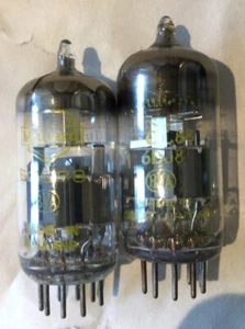 2x Mullard ECc88/6DJ8 Strong Yellow Print 1 Owner From New - Picture 1 of 5