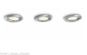 Philips 597431716 SmartSpot ESL Einbaustrahler Set 3 x10W GU10 schwenkbar IP23 - Bild 1 von 2
