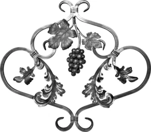Rosette 022 (530x600 mm, 12x12 mm) - Bild 1 von 1