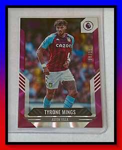 21/22 Panini Premier League Score - Tyrone Mings - Purle Laser Numbered - 08/15