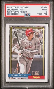 *PSA 9* Shohei Ohtani 2021 Topps Update - 1992 Redux - Los Angeles Angels - Picture 1 of 4