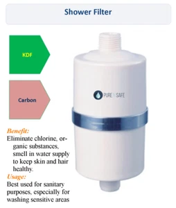 Shower Filter Great for Chlorine & Skin Allergies - Bild 1 von 2