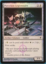 Porcelain Legionnaire FOIL New Phyrexia PLD Common CARD (246605) ABUGames