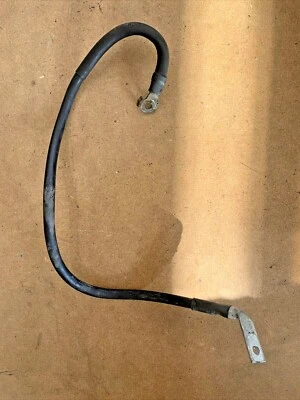 Cable de tierra de batería Audi TT Quattro 2008-2010 transmisión manual negativa Foto 1 de 4