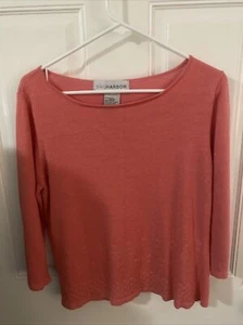 SAG HARBOR Damen Strickpullover Koralle Medium - Bild 1 von 4