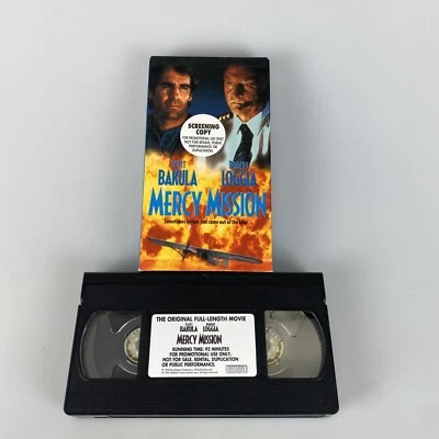 Mercy Mission (1993) VHS Drama Scott Bakula Promo Screener Vhs  - Image 1 of 3