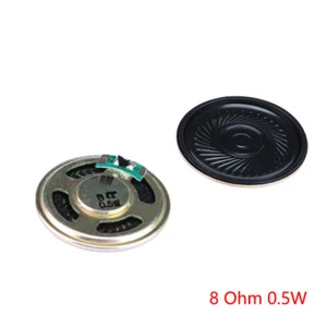 Altavoz de bocina de alta calidad 8 ohmios 0,5 W 40 mm 4 cm de diámetro 8R 0,5 W altavoz pequeño - Imagen 1 de 4