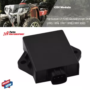 CDI MODULE for SUZUKI LT-F250 QUADRUNNER 2x4 1995 1996 1997 1998 1999 2000 USA - Picture 1 of 6