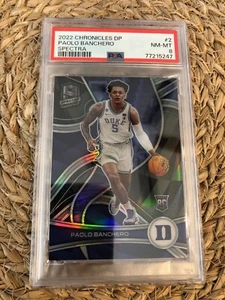 PSA 8 PAOLO BANCHERO ROY MAGIC 2022 CHRONICLES SPECTRA DP PRIZM R/C REFRACTOR #2 - Bild 1 von 2