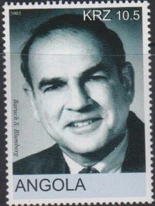 Nobel Prize Winners (Millennium 2001) - Baruch S. Blumberg - Unused - Single - Picture 1 of 1