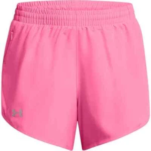 NWT Under Armour Women's Fly By 3" Running Shorts Hot Pink 1382438 682 Size 3XL - Picture 1 of 4