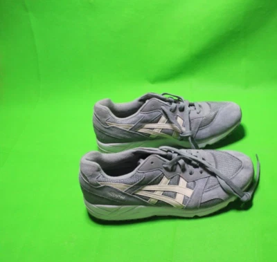 ASICS Lique размер 10,5 женщин серый кожаный синтетический кроссовки H6KOL - Изображение 1 из 4