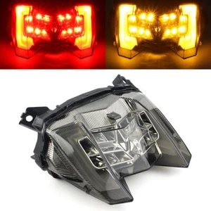 For Yamaha MT-09 2017-2020 Rear Taillight Integrated Turn Signal Lamp Smoke Lens - Picture 1 of 12