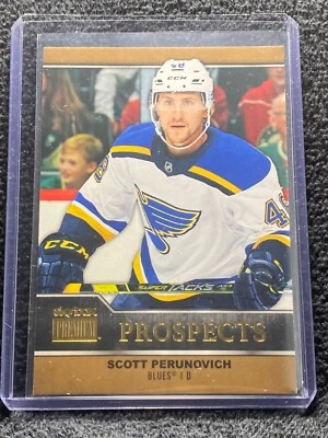 2021-22 Skybox Metal Universe - Prospects - PP-19 Scott Perunovich - Image 1 of 2