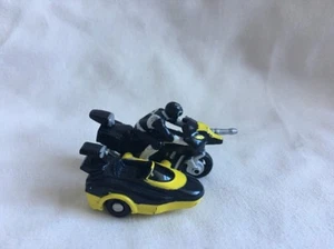 1994 Saban MMPR Mighty Morphin Power Rangers Black Ranger Miniature Motorcycle  - Picture 1 of 8