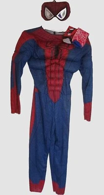 Disfraz de Halloween Spiderman para niños L 10/12 músculos máscara calcetines Foto 1 de 4