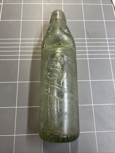 VINTAGE GLASS BOTTLE COD G H BENNETT RICHMOND BAR MANCAVE CAFE RETRO - Picture 1 of 10