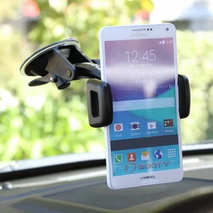 Windshield Suction Cup Phone Mount For Samsung Galaxy Note 2 3 4 Mini Swivel sx - Picture 1 of 4