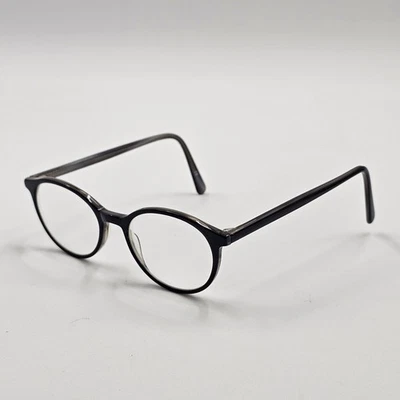 Colección Hombre MC 2020-2 Gris y Negro Gafas Redondas 50-18-150 Monturas Solo Foto 1 de 4