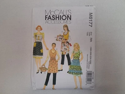 McCall's Pattern - Misses' Aprons & Casserole Carrier (18W-24W) #M6177 - Uncut - Image 1 of 4