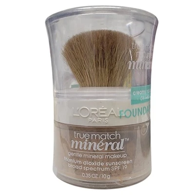 Base en polvo mineral L'OREAL True Match cremosa natural C3/462 nueva sellada Foto 1 de 2