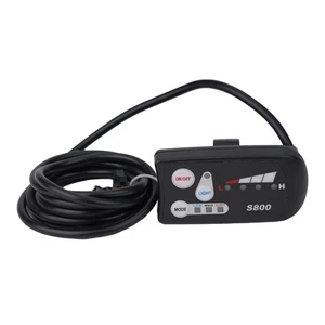 E-Bike Display Meter Control Panel JN Controller S800 22.2mm Handlebar 36V 48V - Picture 1 of 12