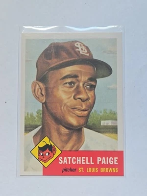2016 Satchel Paige 1991 1953 Topps Archives #220 St. Louis Browns - Image 1 of 2