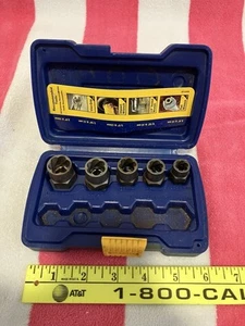Irwin 5pc Bolt Extractors 2P12489 Metric And Standard - Bild 1 von 10