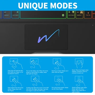 ATS 360 Rotating BT Keyboard Case For Pro 12.9 Inch Silver - Image 1 of 4