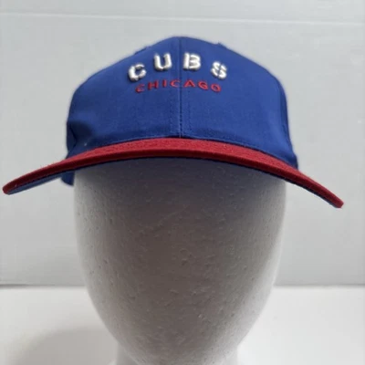Gorra de béisbol azul ajustable con gancho trasero OSFA mercancía genuina Chicago Cubs Foto 1 de 4