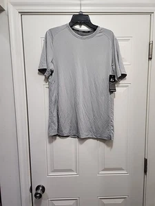 Russell Athletic T-Shirt Uomo Manica Corta Maglia Performance, Grigio Chiaro, Medium - Foto 1 di 8