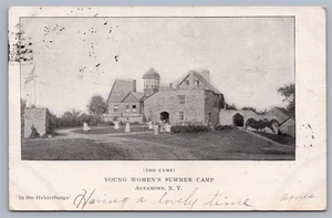 The Camp Young Women’s Summer Camp Altamont NY Albany County UDB Postcard N15 - Bild 1 von 3