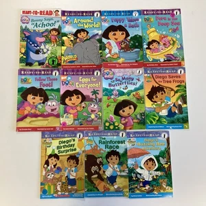 Dora Diego Level 1 Ready to Read Reader Preschool Kindergarten 11 Book Lot - Bild 1 von 4