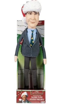 Jakks Clark Griswold 12 英寸会说话的毛绒 16 个短语国家灯笼圣诞节 — 第 1/4 张图片