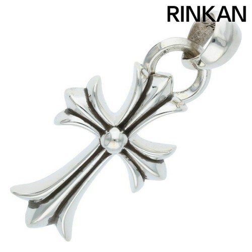 CHROME HEARTS Collana uomo cuori cromati CH CRS SML W BALE piccola croce cauzione argento usata