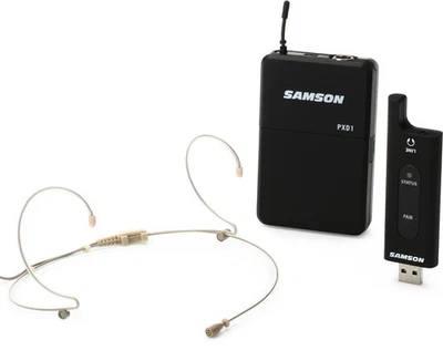 Samson Stage XPD2 USB Digital Wireless System with DE5 Headset - Image 1 of 4
