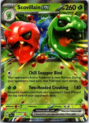 Scovillain ex Double Rare SV05: Temporal Forces 022/162 NM - Image 1 of 2