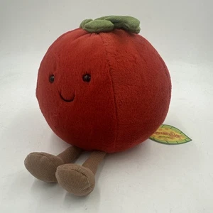 Jellycat Amuseables Tomato Plush Food Vegetable Stuffy Toy Rare RETIRED A2TM - Picture 1 of 9